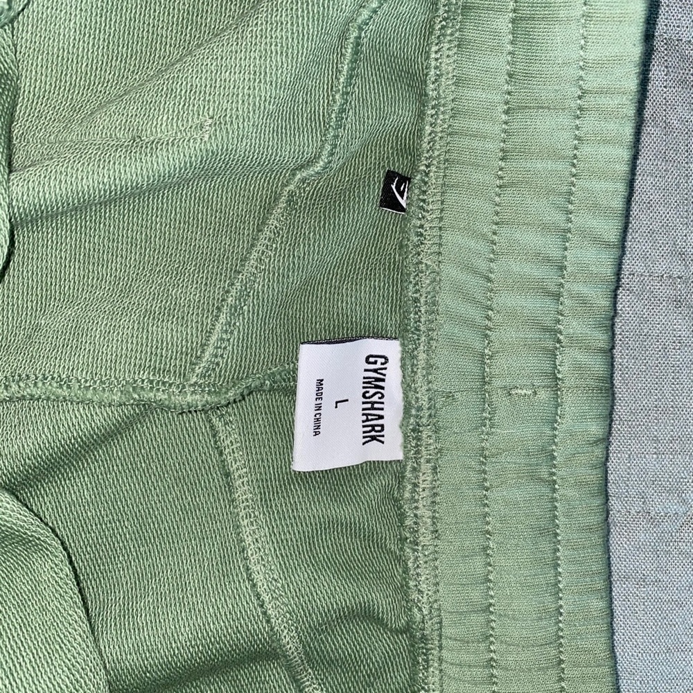 SAGE GREEN LEGACY GYMSHARK SHORTS
